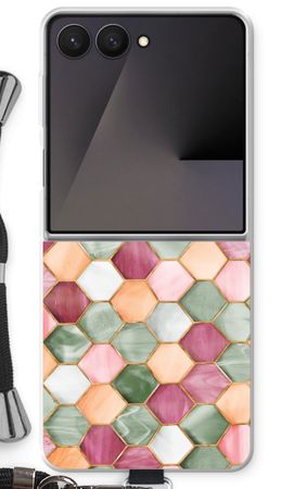 Hexagons in stained glass