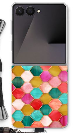 Hexagons in stained glass