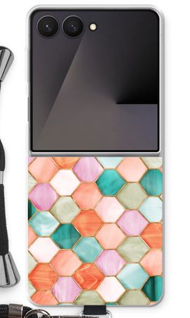 Hexagons in stained glass