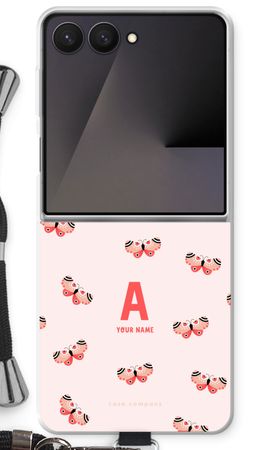 Rosy Butterflies Monogram