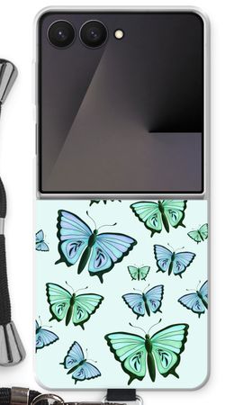 Blue & Green Butterflies