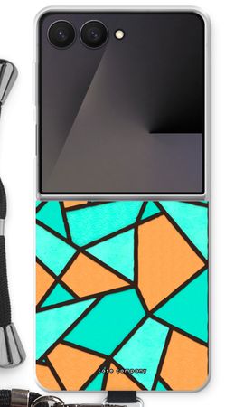 Stained glass - Orange