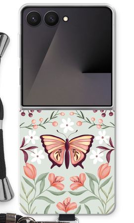 Butterfly in a floral world