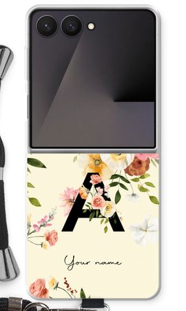 Flirty Flowers Monogram