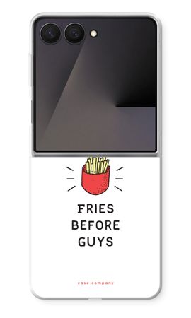 Fries before guys