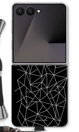 Geometric lines white