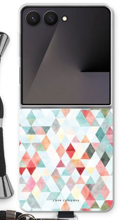 Coloured triangles pastel