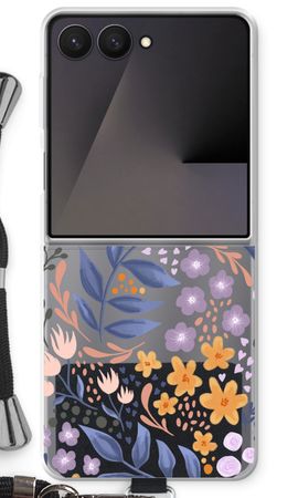 Flowers with blue leaves