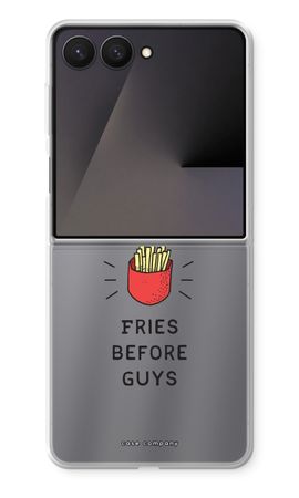 Fries before guys