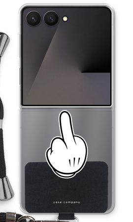 Middle finger white