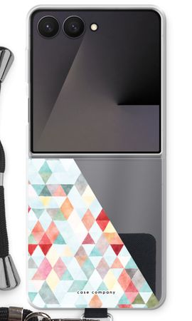 Coloured triangles pastel