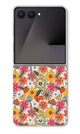 Retro Flowers N°2 - Yellow