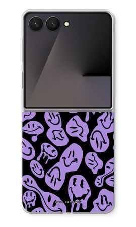 Melting Smiley - Purple