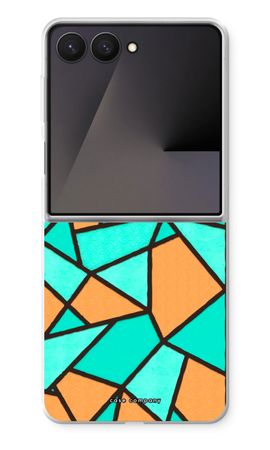 Stained glass - Orange