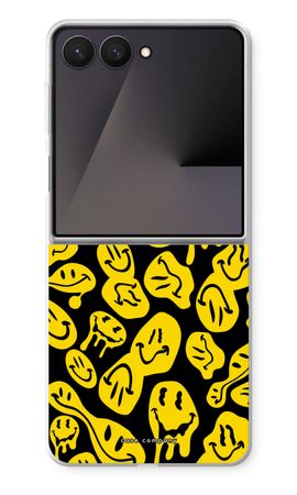 Melting smiley - Yellow