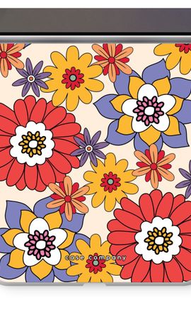 Retro Flowers - Yellow