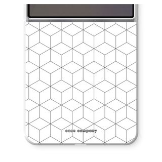 Cubes black and white