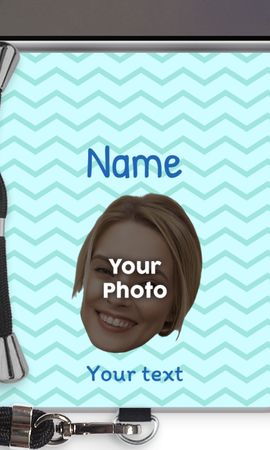 Personalized Face - Stripes Pattern