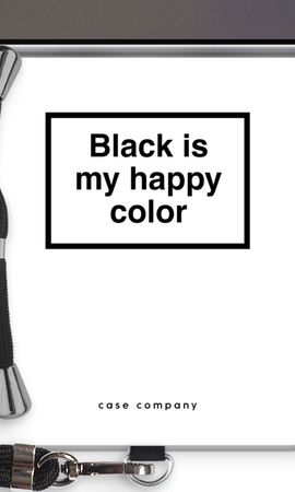 Black is my happy color