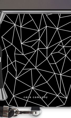 Geometric lines white