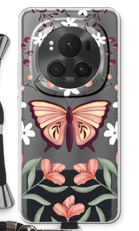 Vlinder in een bloemenwereld