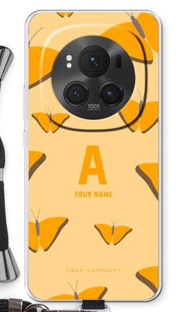 Amber Butterflies Monogram