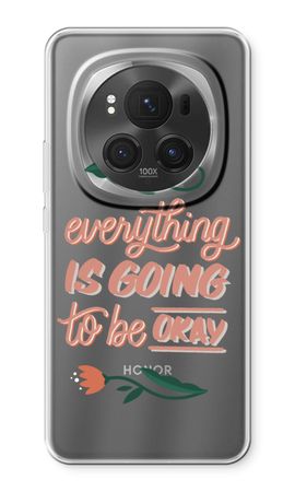 Optimistic flower girl