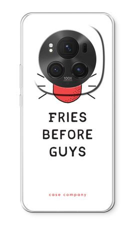 Fries before guys
