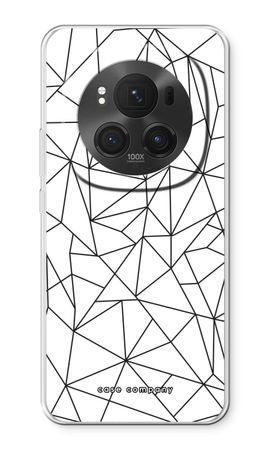 Geometric lines black