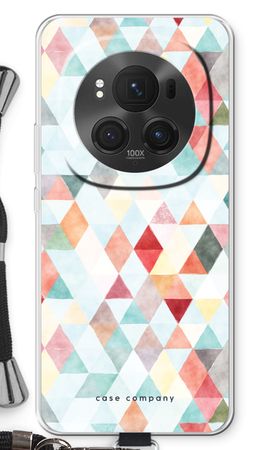 Coloured triangles pastel