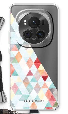 Coloured triangles pastel