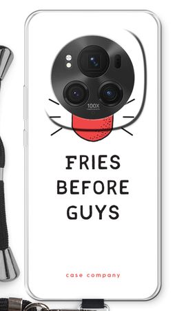 Fries before guys