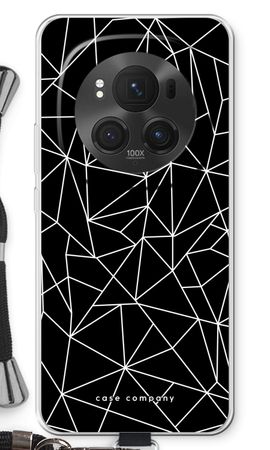 Geometric lines white