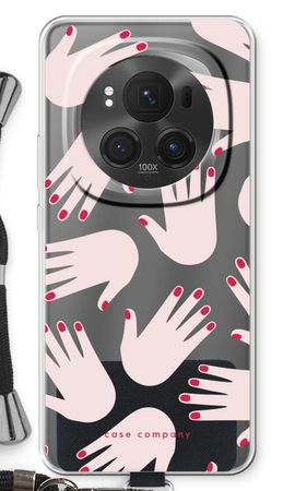 Hands pink