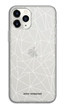 Geometric lines white