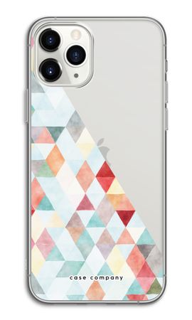 Coloured triangles pastel
