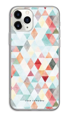 Coloured triangles pastel