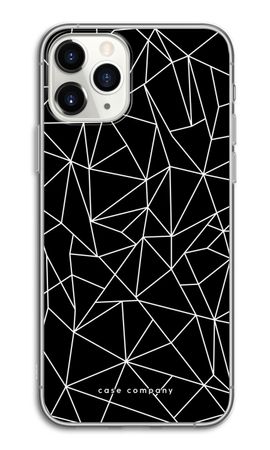 Geometric lines white