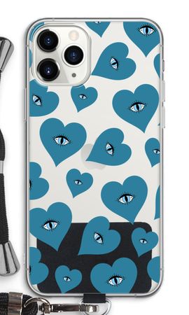 Ojos azules de corazón