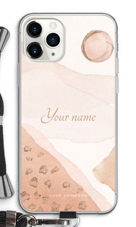 Gold Spots Namecase - Blush
