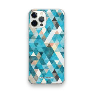 Coloured triangles blue