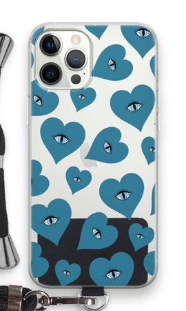 Ojos azules de corazón