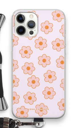 Flor sonriente rosa