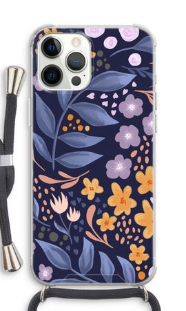 Flowers with blue leaves