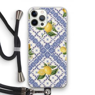 Blue tiles and lemons