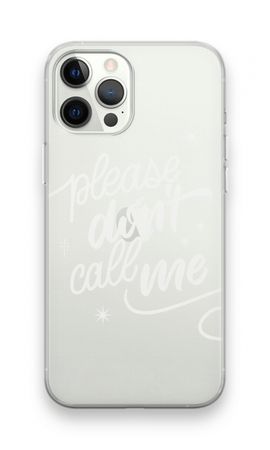 Don't call