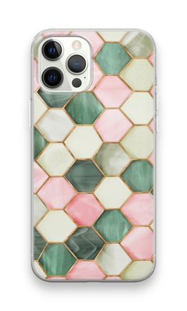 Hexagons in stained glass