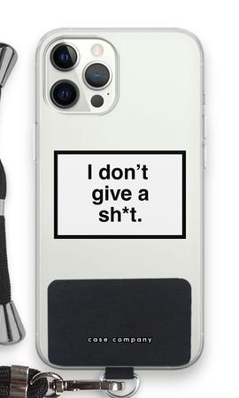 Don't give a shit