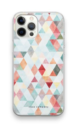 Coloured triangles pastel