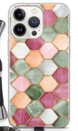 Hexagons in stained glass